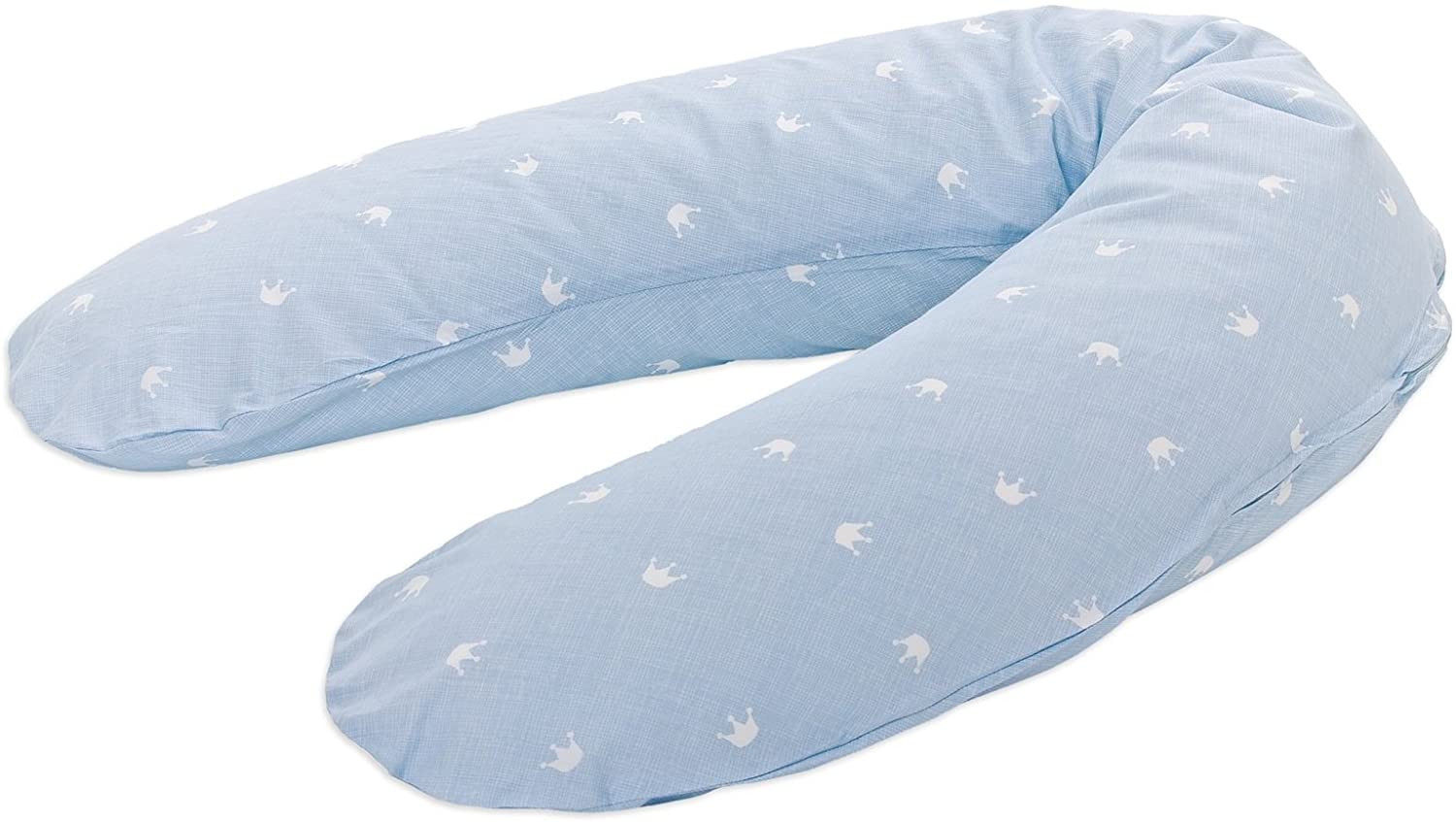Traeumeland Cover for Crown Nursing Pillow (Blue)