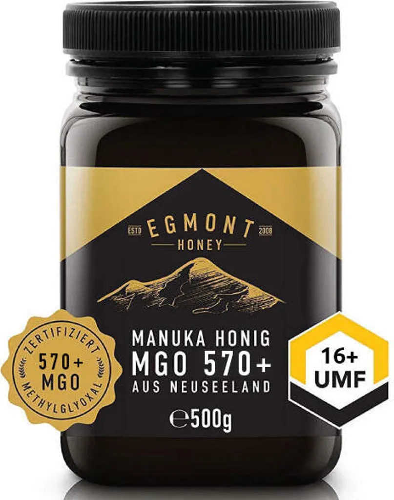 Egmont Manukahonig 500g MGO 570+