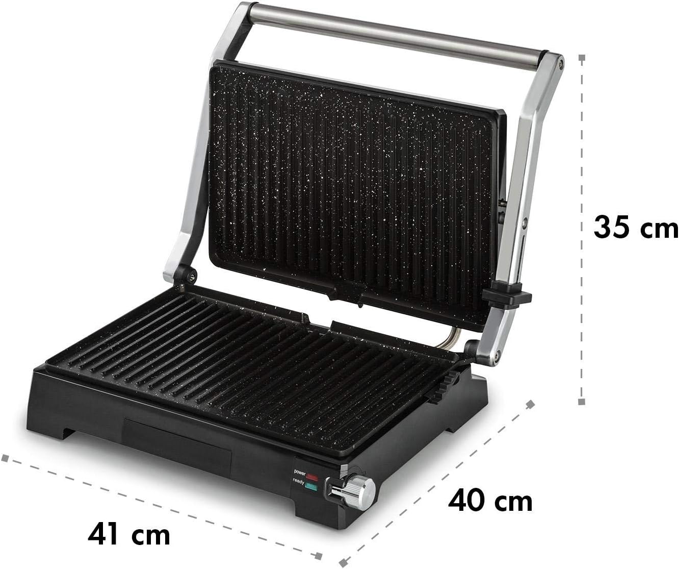 Klarstein Buffalo Paninimaker Contact Grill