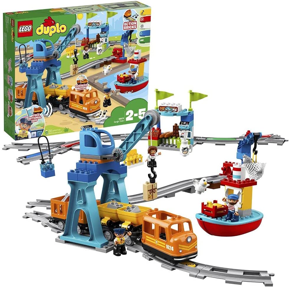 LEGO DUPLO freight train (10875) children’s toy