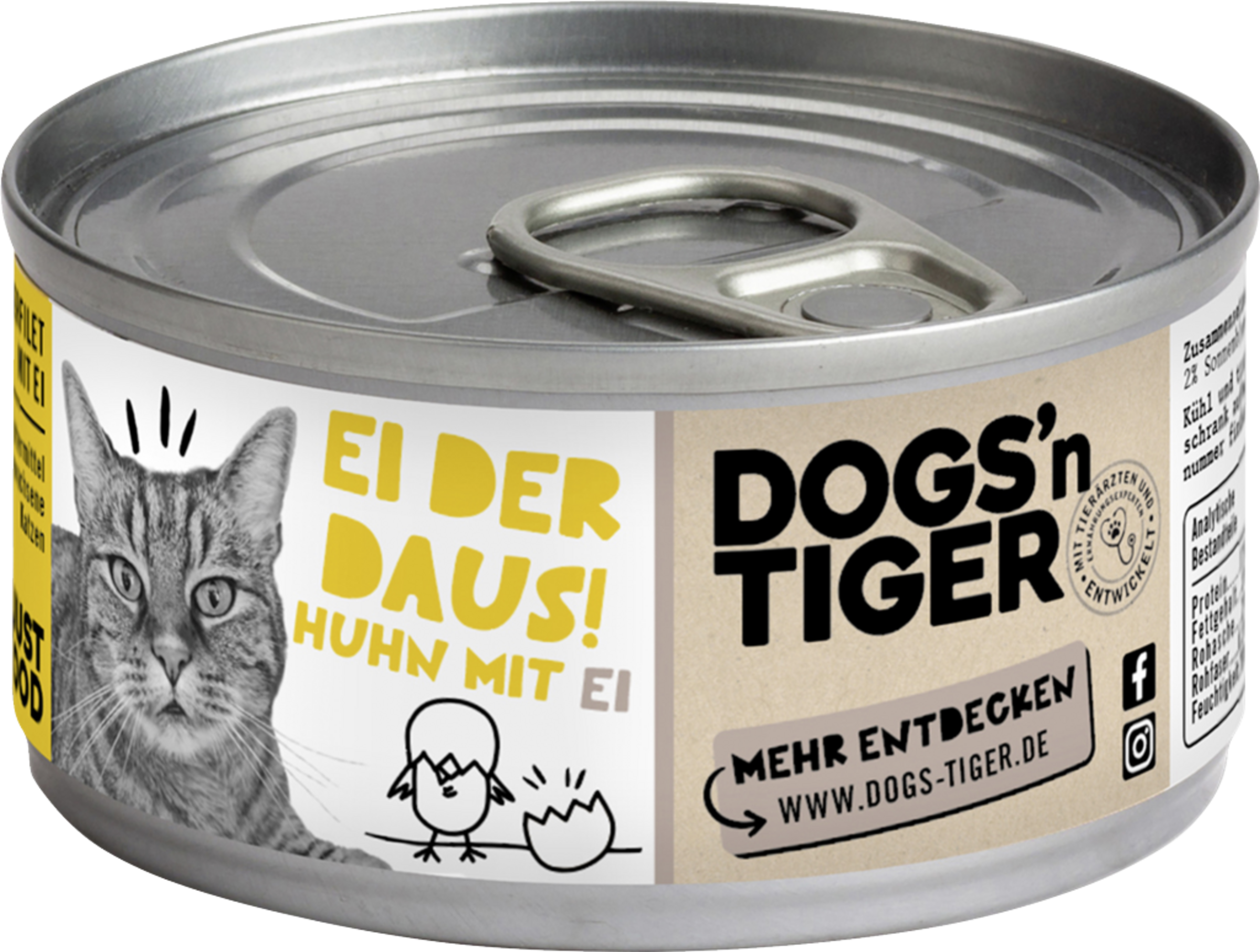 Dogs'n Tiger Egg of Daus chicken with egg