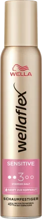 wellaflex Foaming agent Sensitive Strong hold, 200 ml