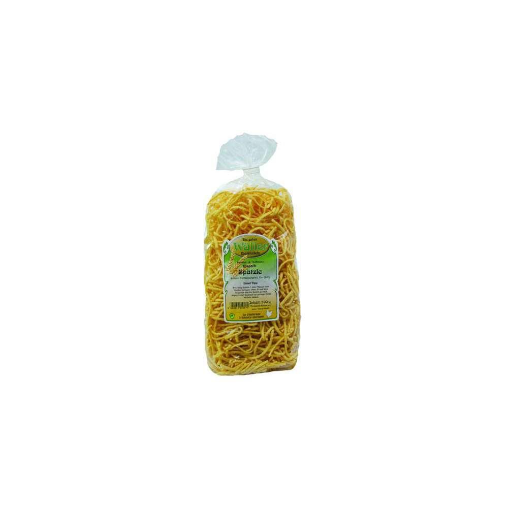 Egg noodles spaetzle