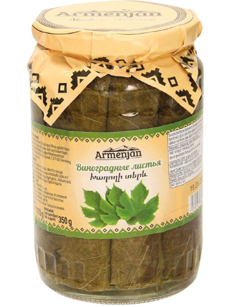Pickled grape leaves Armenjan 670g