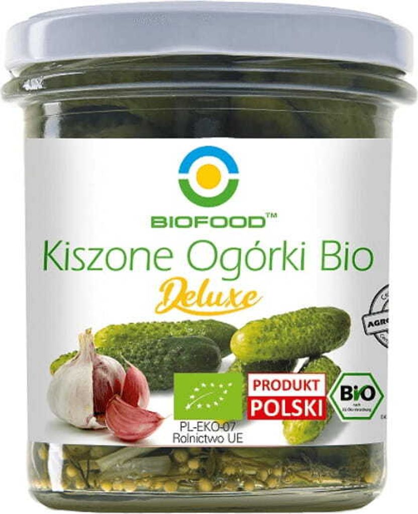PICKLED CUCUMBERS DELUXE 320 g (230 g) -FOOD