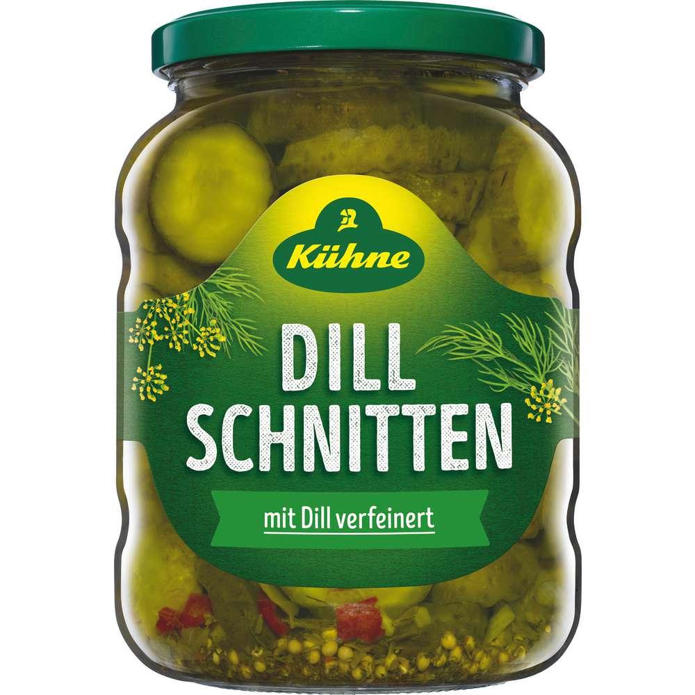 Pickled cucumber dill slices