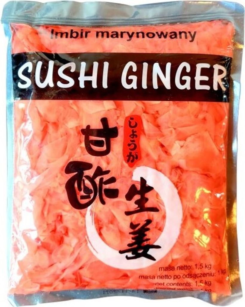 Pickled pink ginger 1.5kg - Asia Kitchen