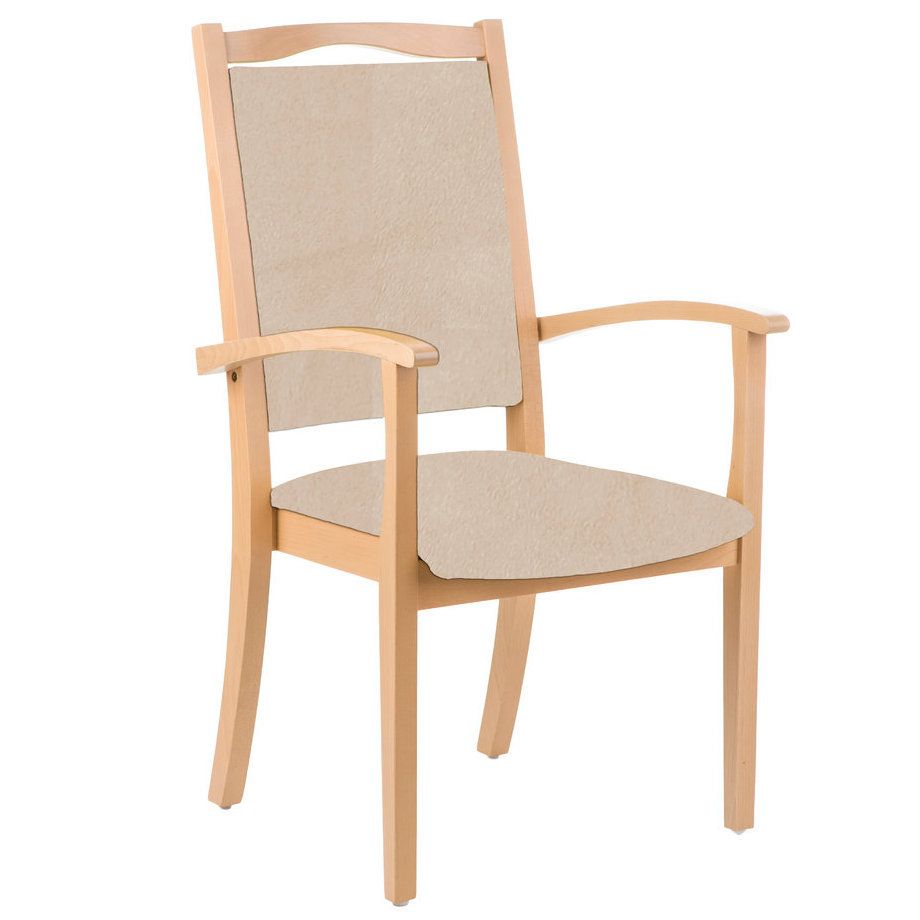 einrichtungsdesign24 senior chair with armrests Alexander high-back