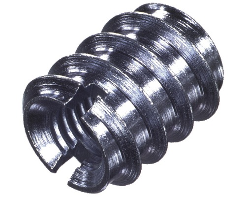 Screw-in nut DIN 7965 M4x8x8 mm galvanized, 10 pieces