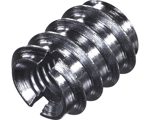 Screw-in nut DIN 7965 M4x8x8 mm galvanized, 100 pieces