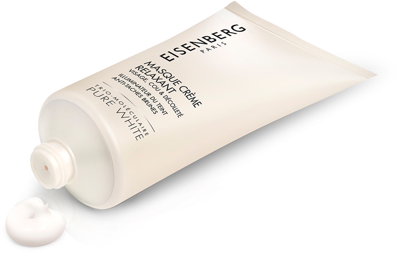 Eisenberg Pure White Masque Crème Relaxant moisturizing and brightening mask against pigment spots