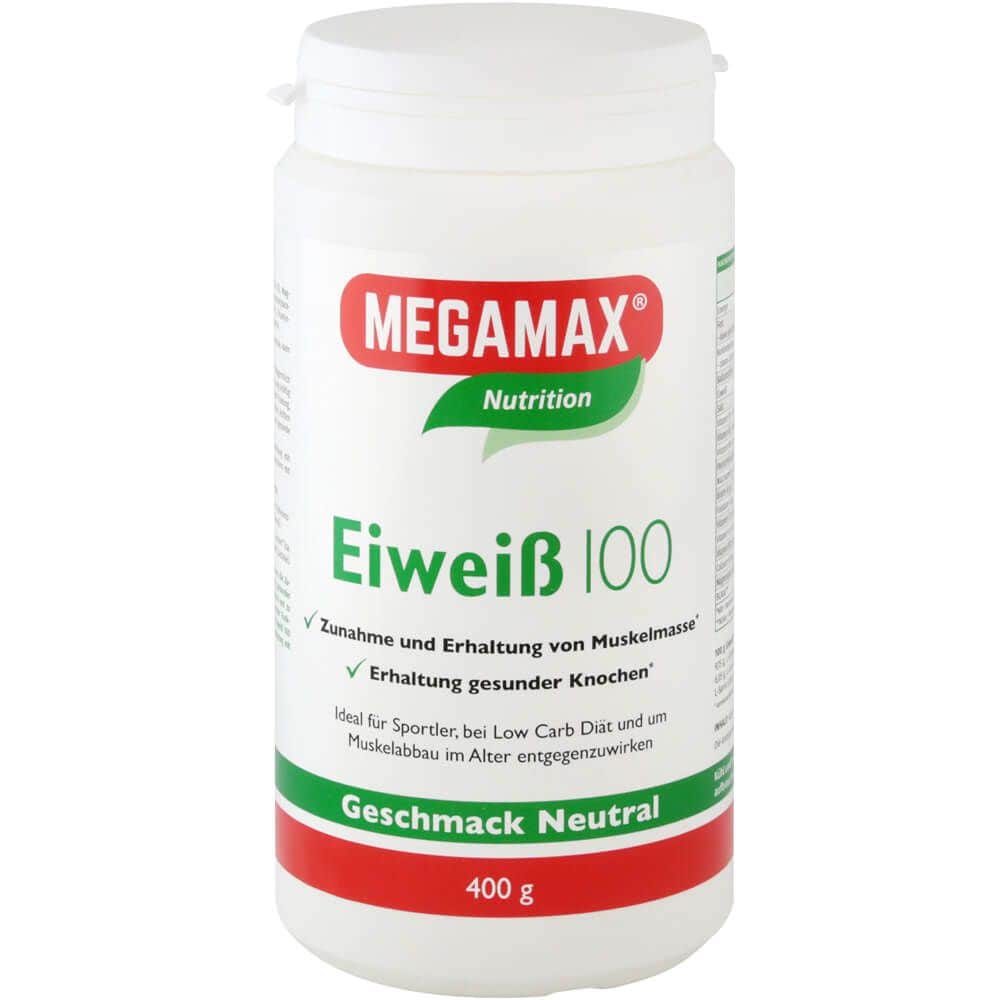 Megamax EGG WHITE 100 Neutral Meg Powder, 