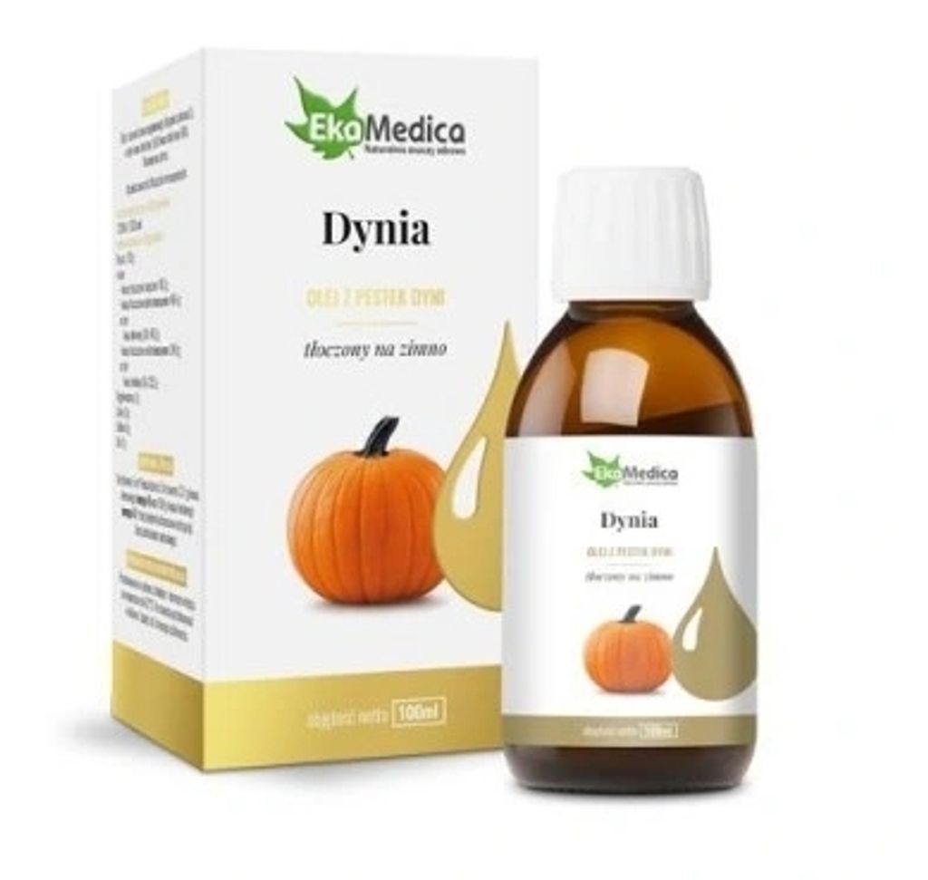 Ekamedica Pumpkin Oil 100ml Supports the Urinary System