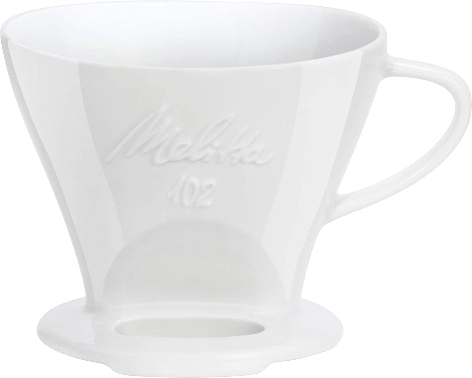 Melitta 218967 Porcelain Coffee Filter Size 102 White