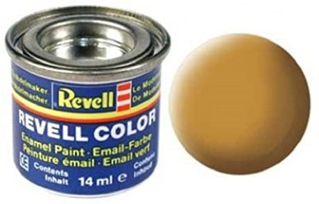 Revell 14ml Email Color Enamel Paint (Ochre Brown Mat Finish)