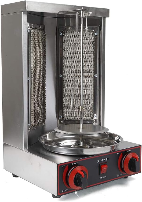 innytund Electric Grill Gas Kebap Machine Vertical Broiler 3000 W