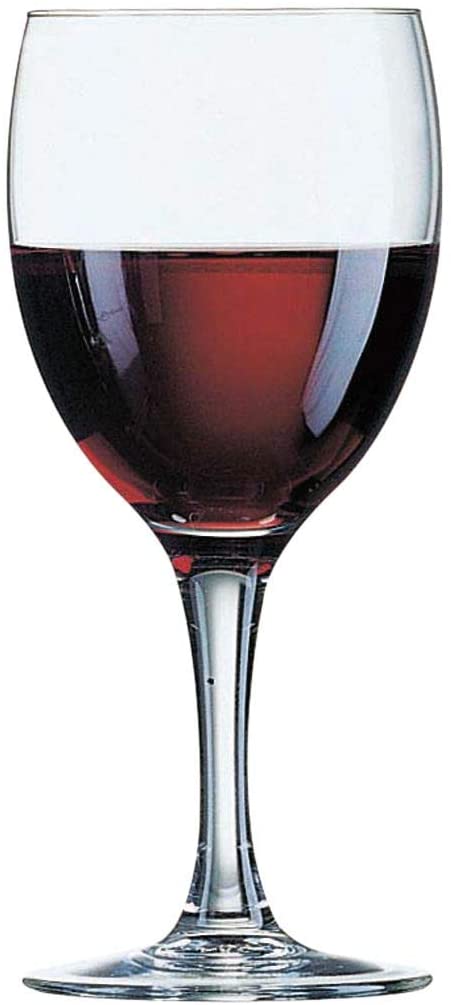 Elegance Wine Glasses 8.6oz / 245ml - Pack of 12 | Red Wine Glasses, White Wine Glasses, Arcoroc Glassware