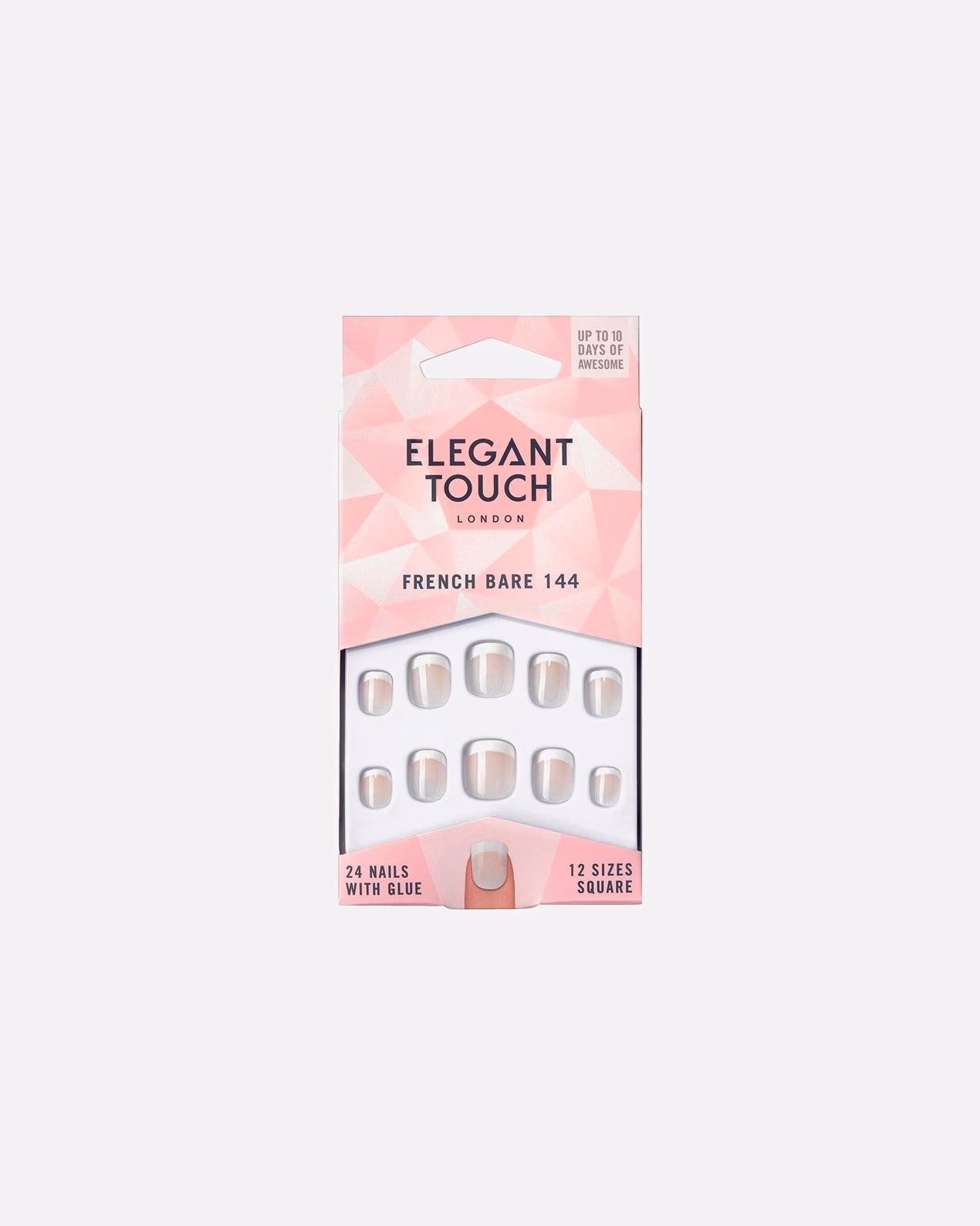 Elegant Touch Kunstnägel French Nails - 144 XS Bare