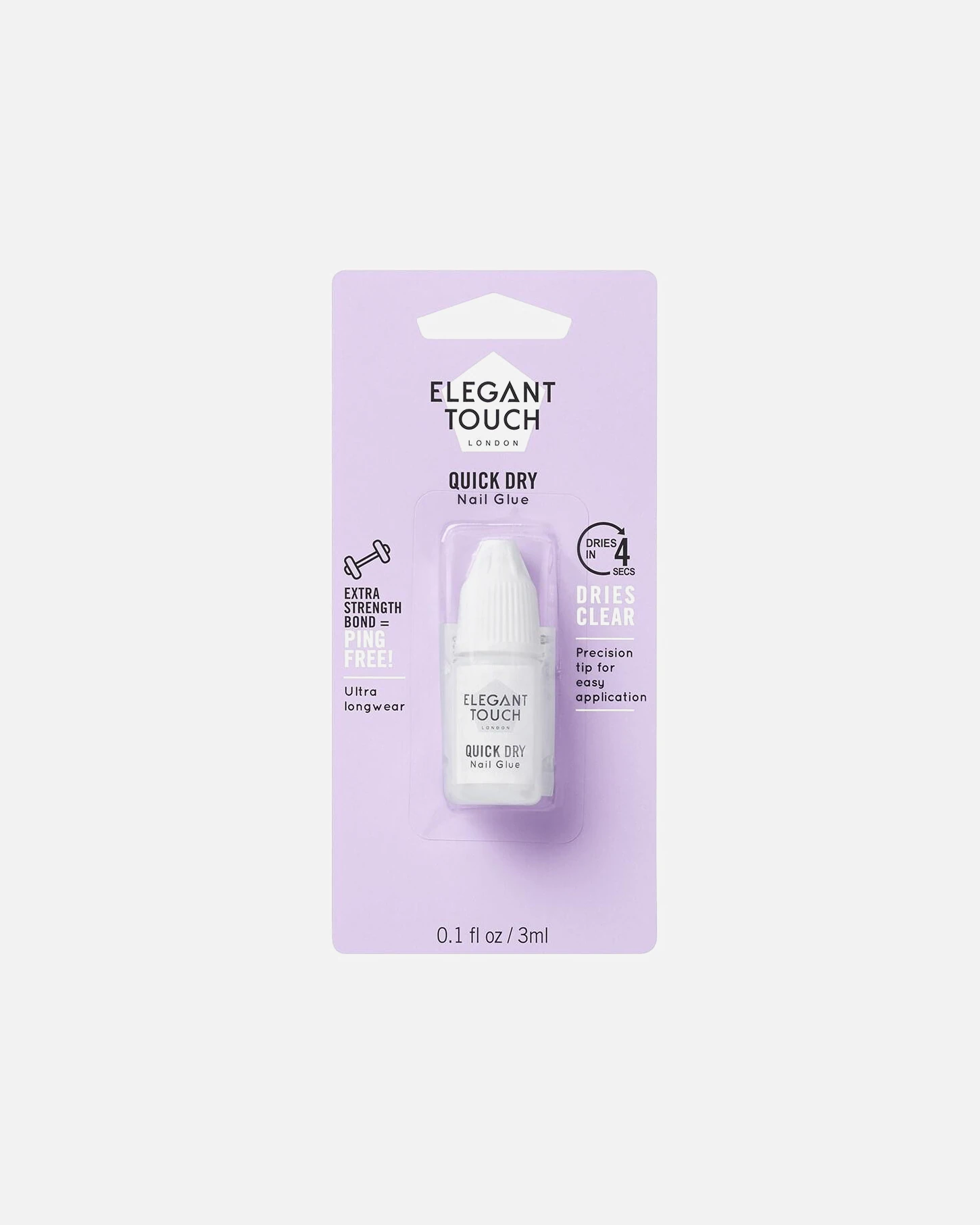 Elegant Touch Nagelkleber Quick Dry Nail Glue