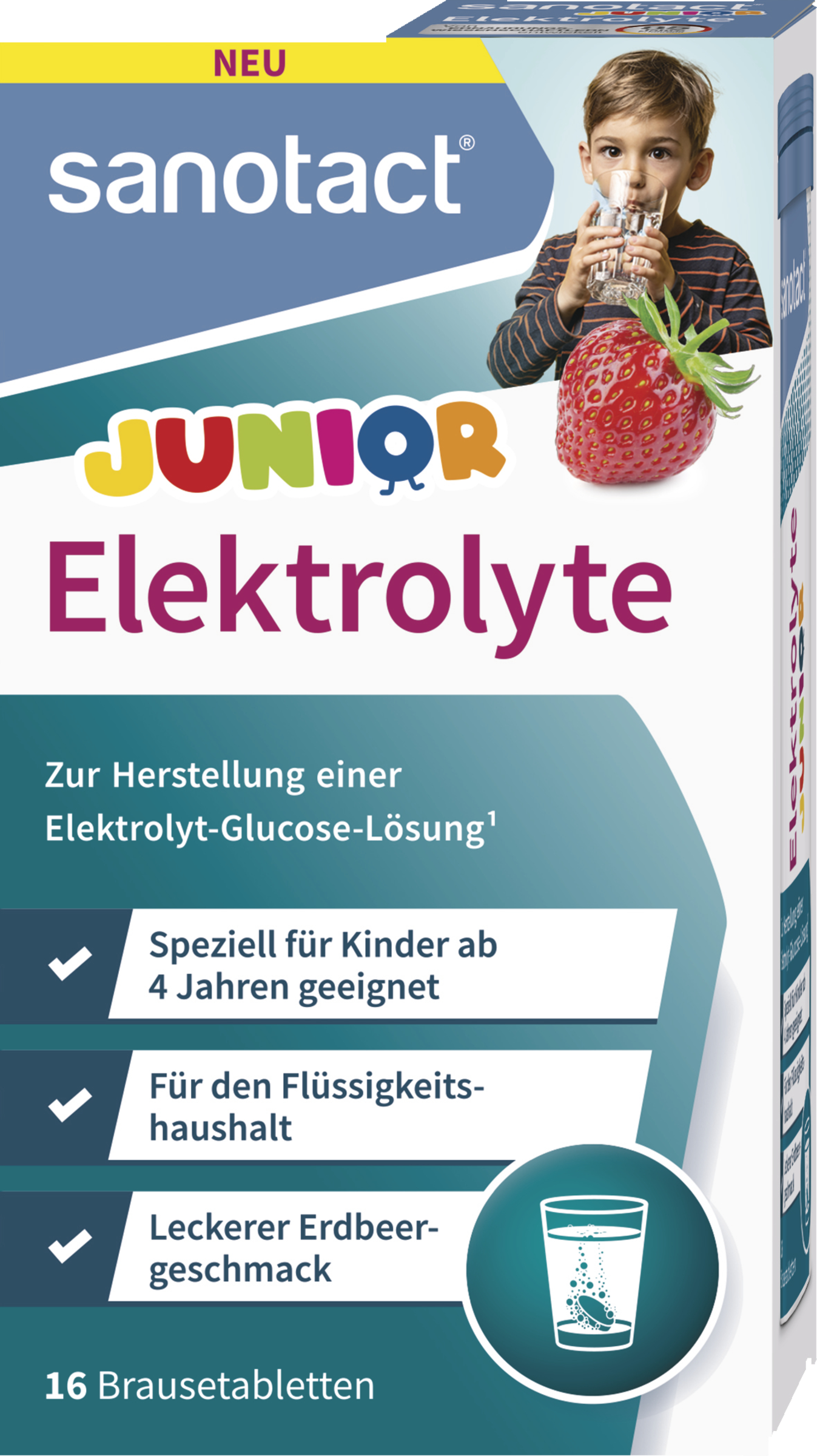 Electrolytes Junior effervescent tablets