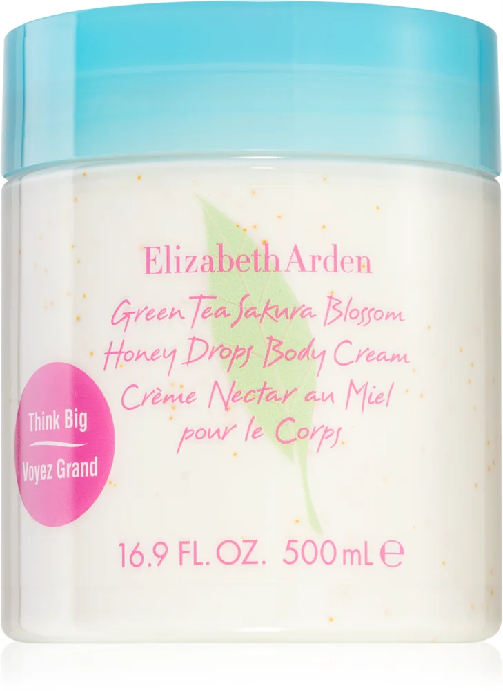 Elizabeth Arden Green Tea Sakura Blossom body cream for delicate skin with perfume