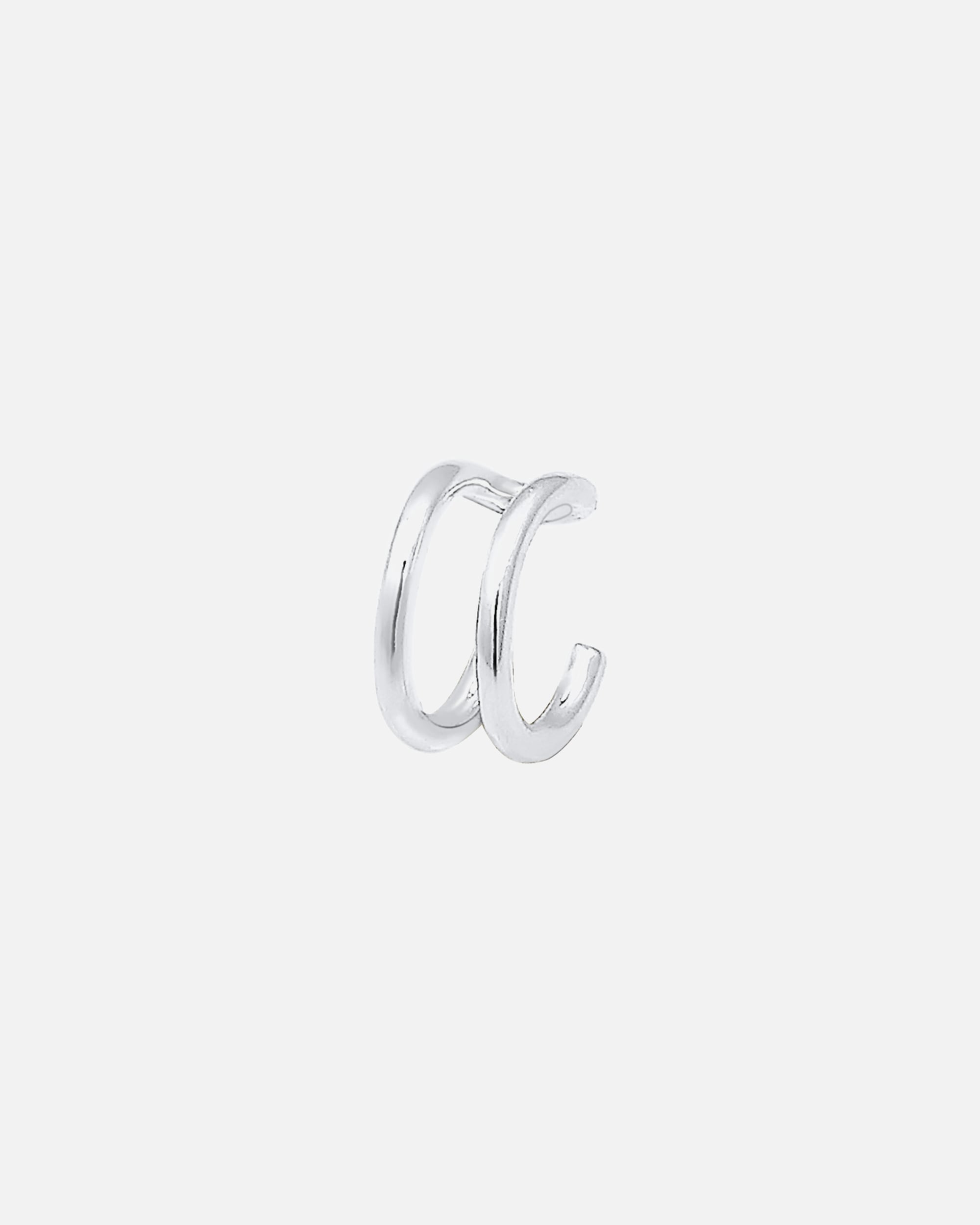 Elli Ear Cuff Earcuff Clamp Single Geo Basic Minimal 925 Silver