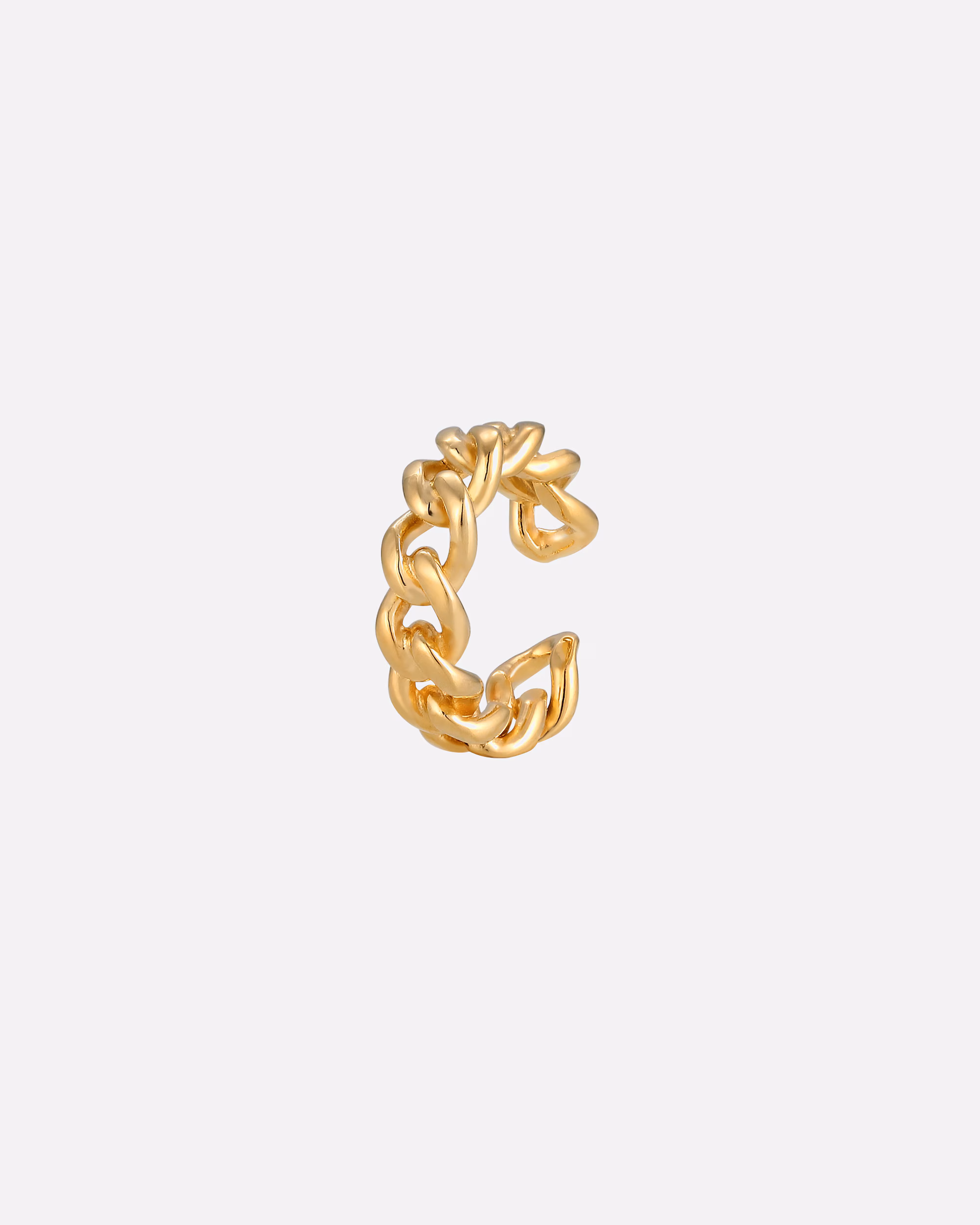 Elli Ear Cuff Earcuff Ear Cuff Braided 925 silver