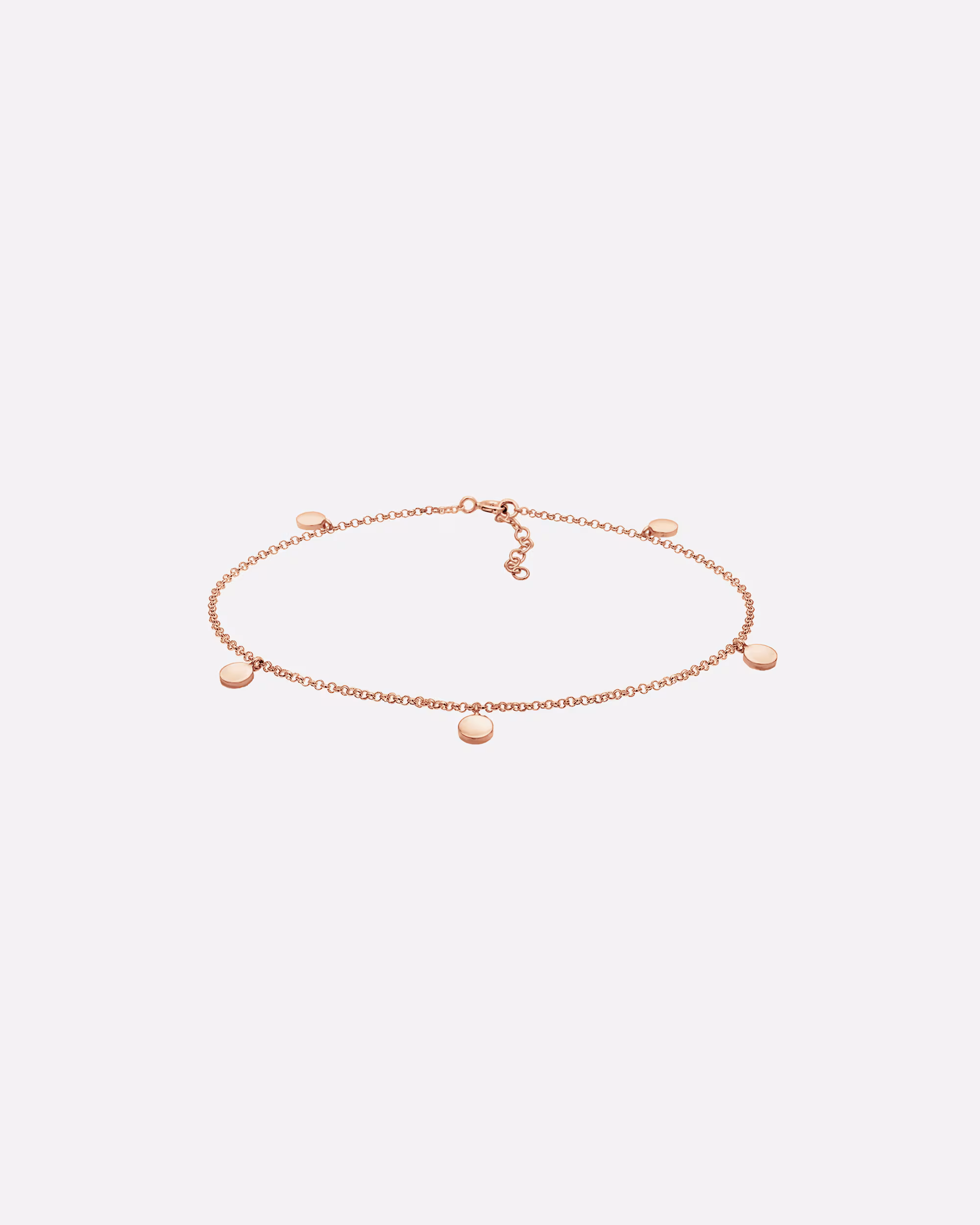 Elli Jewelry Pea Chain Plate Geo Summer 925 Silver