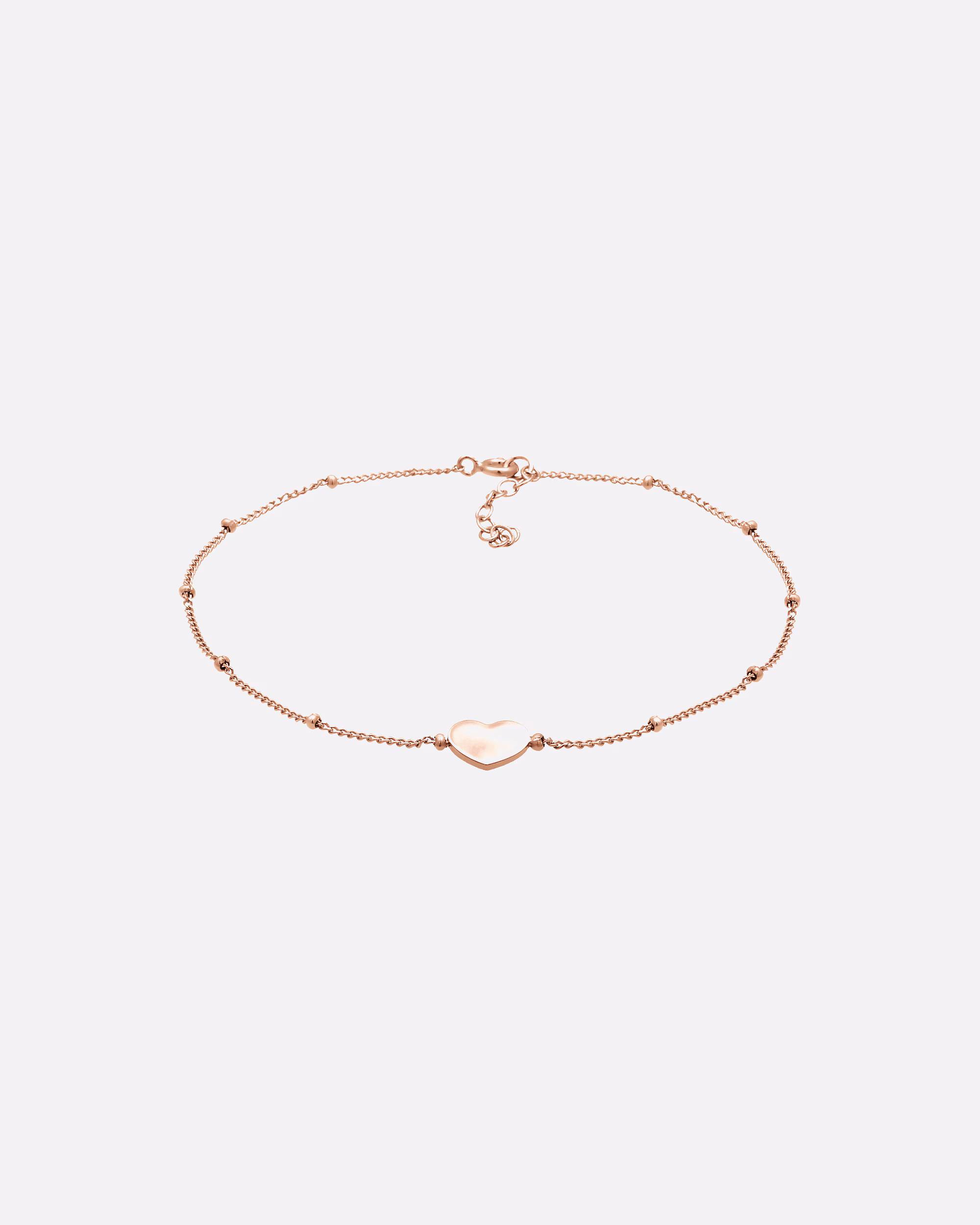 Elli Jewelry Heart Ball Chain Playful Summer 925 Silver