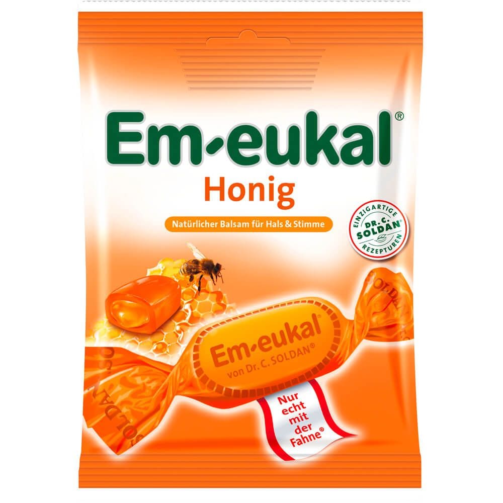 Dr. C. SOLDAN EM-EUKAL candies Honey filled sugary