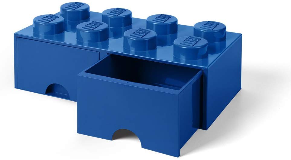 Lego Storage Brick 8 L4006B.00 With Drawers Blue
