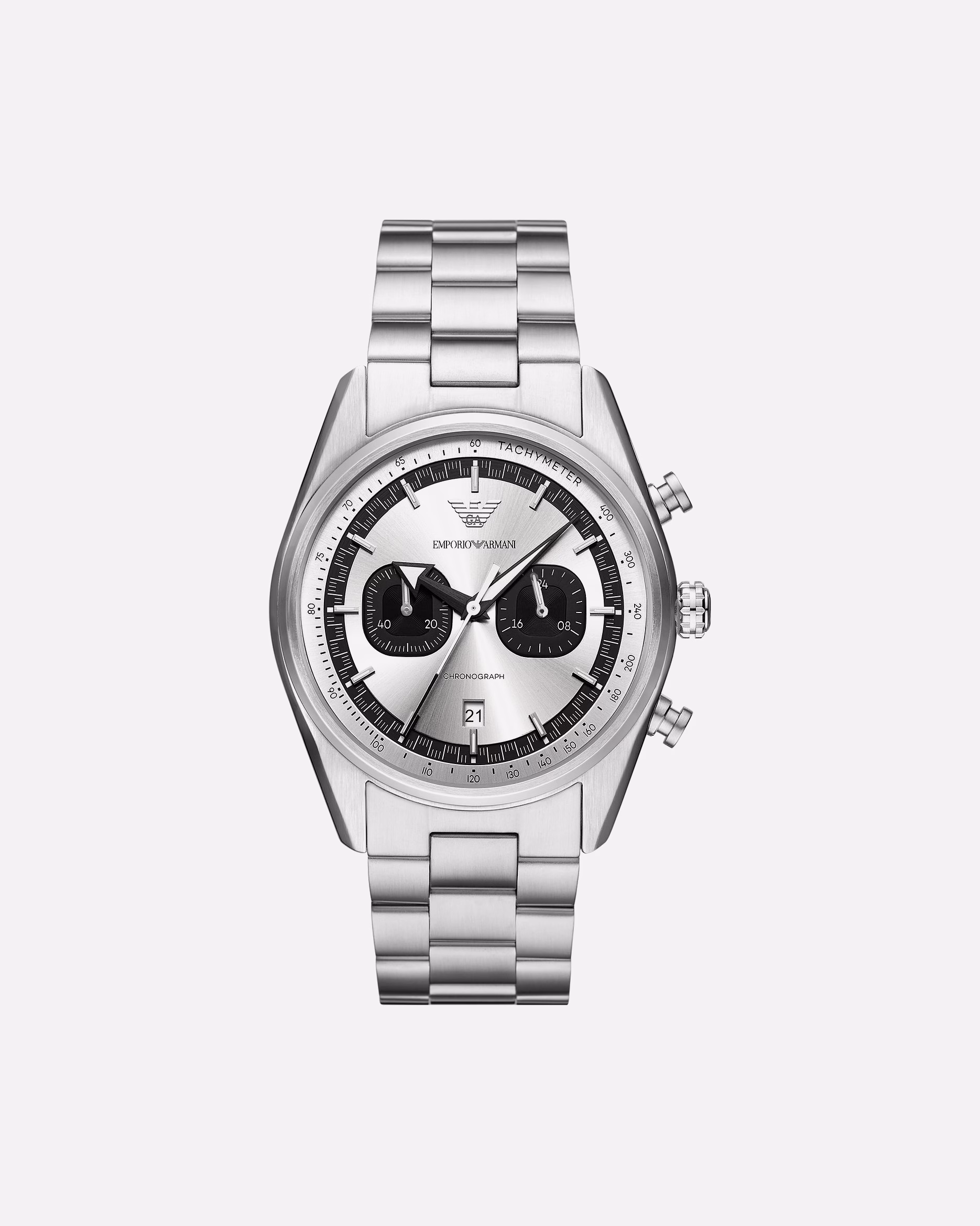Emporio Armani watch chronograph stainless steel