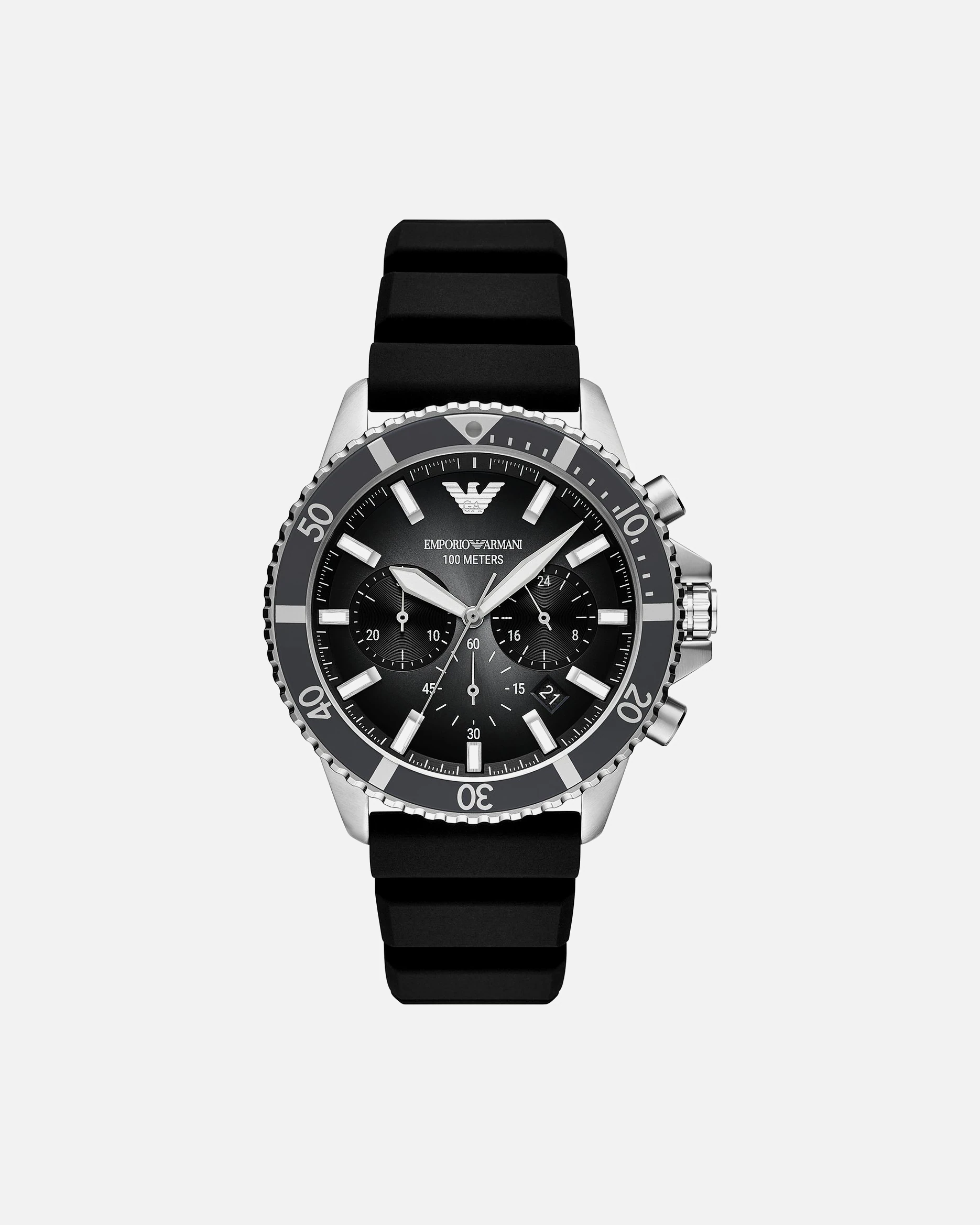 Emporio Armani watch chronograph stainless steel