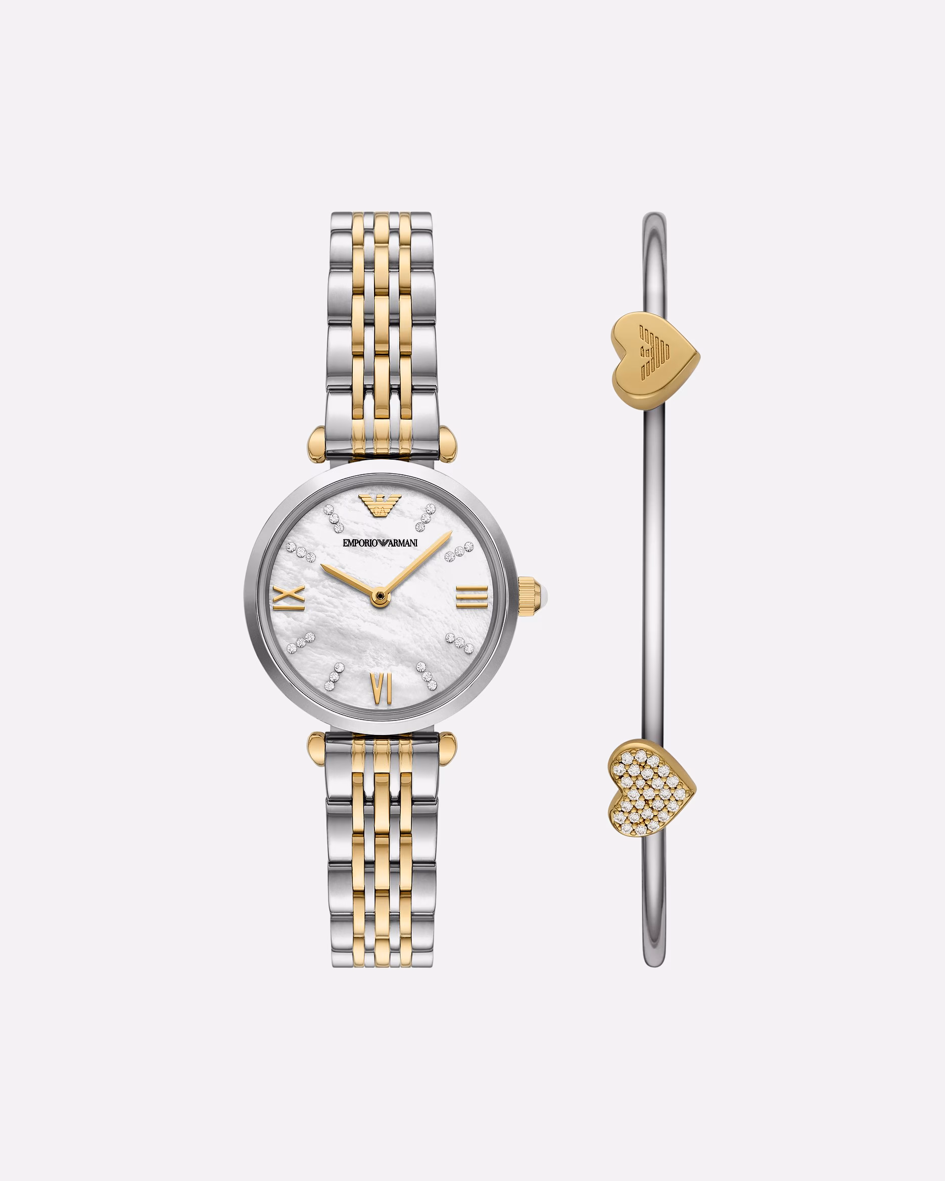 Emporio Armani watch watch set stainless steel