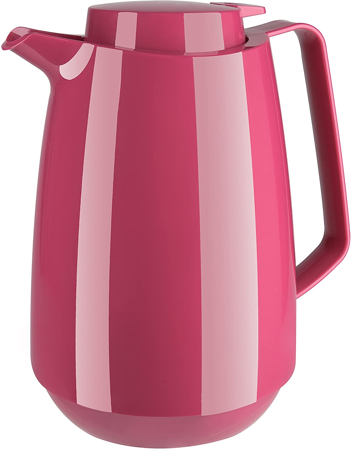 Emsa 515845 Insulated Flask 1 Litre Momento Coffee – 100% Leak Proof 12 Standard Hot/24 Cold, Pink