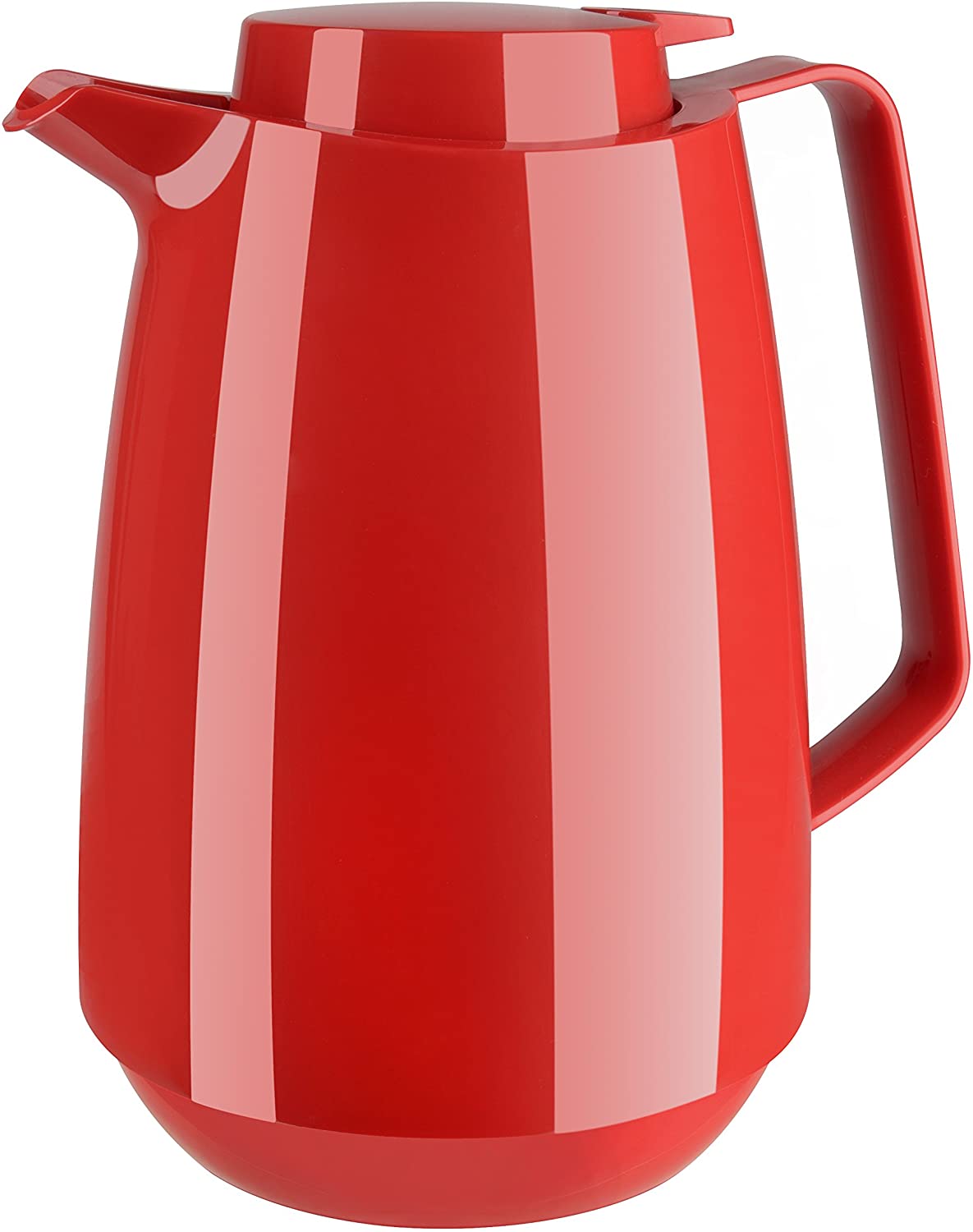 Emsa momento coffee, 515844 Thermos CAN 1 L, 100% airtight, 12 24 Standard hot / cold, Red
