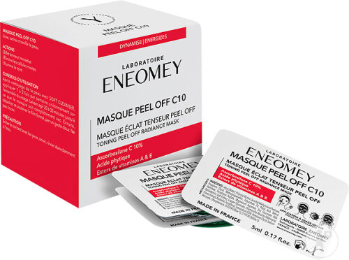 Eneomey Masque Peel Off C10 Toning Peel-Off Radiation Mask Single Dose 6x5ml