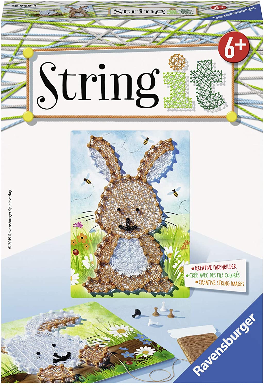 Ravensburger String It Mini Childrens Play Set, Rabbit, -