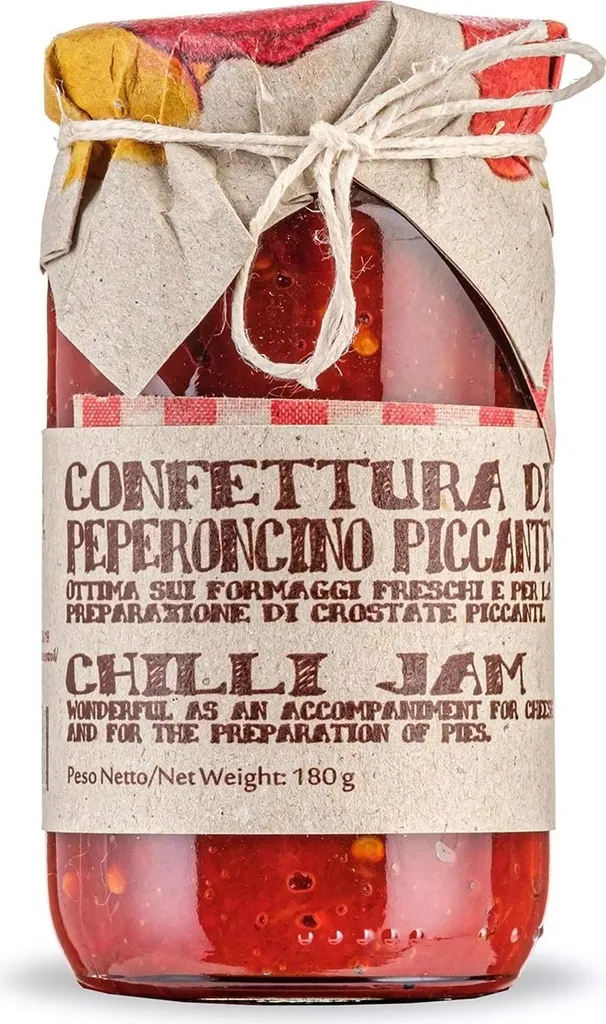 Entdecke den Kick: Casarecci di Calabria Chili-Pfeffer-Konfitüre - Perfekt zu Käse