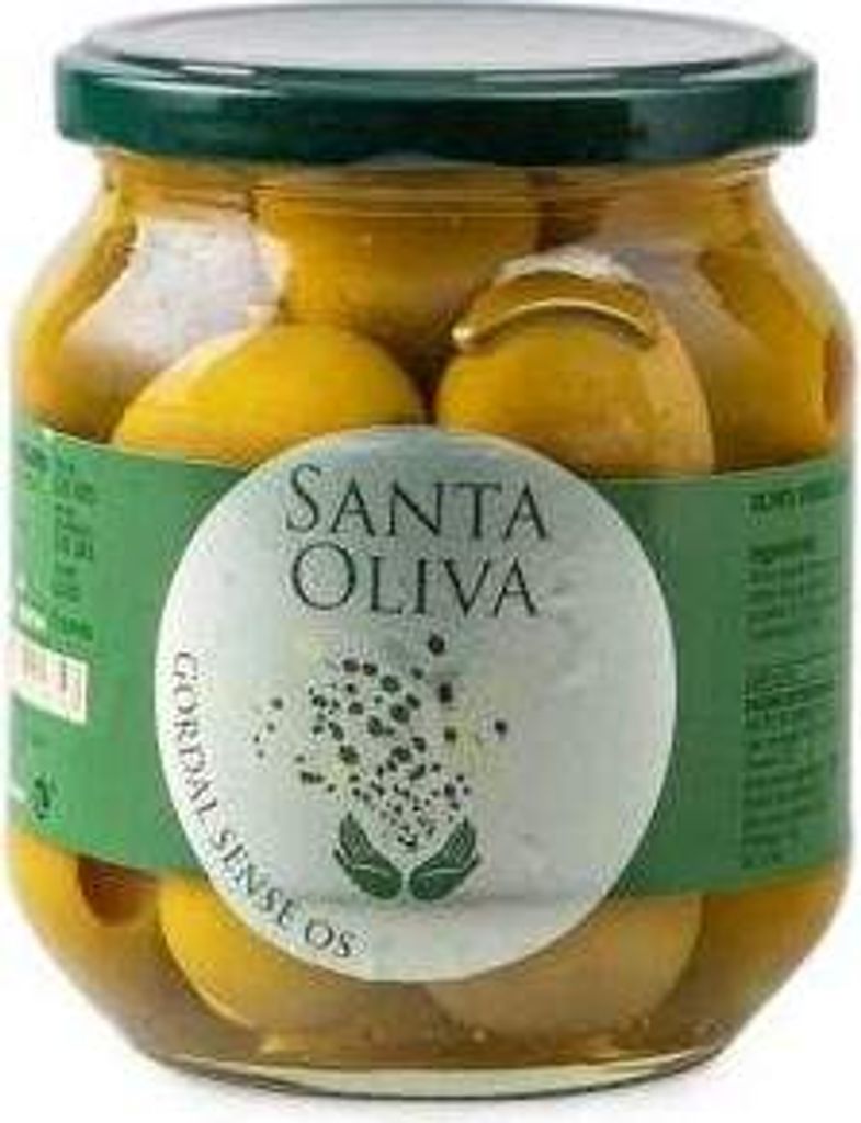 Pitted Gordal olives in brine 300g – Spanish olives