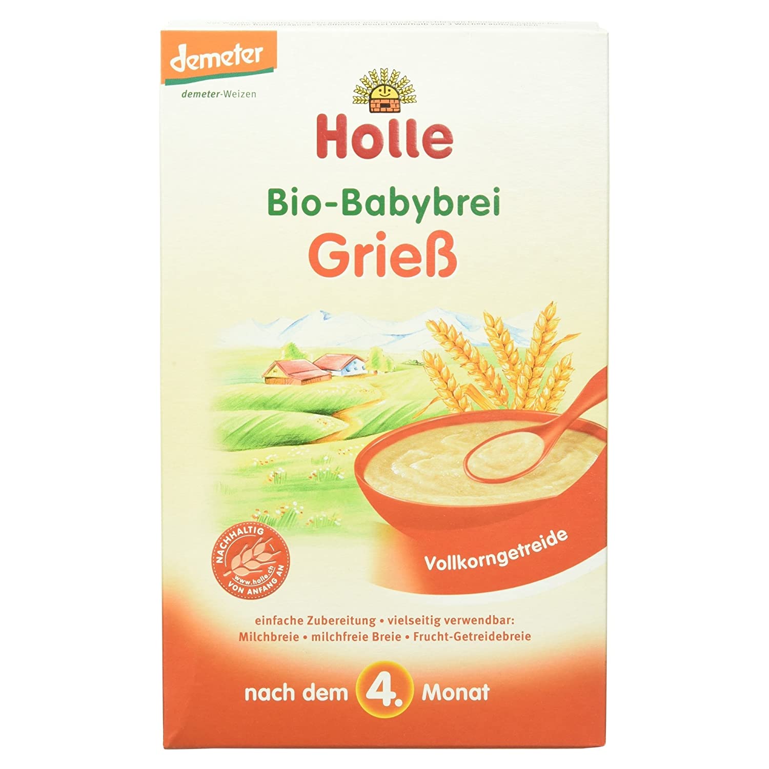 Holle Bio-Babybrei Griess (1 x 250 g)