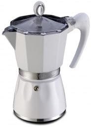 G.A.T. 2790000090 Espresso maker prepares up to 6 cups, white