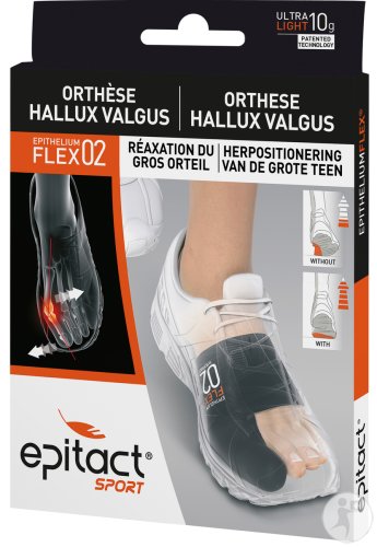 Epitact Sport Hallux Valgus Made of Epithelium Flex 2 Orthosis Size L 1 Piece