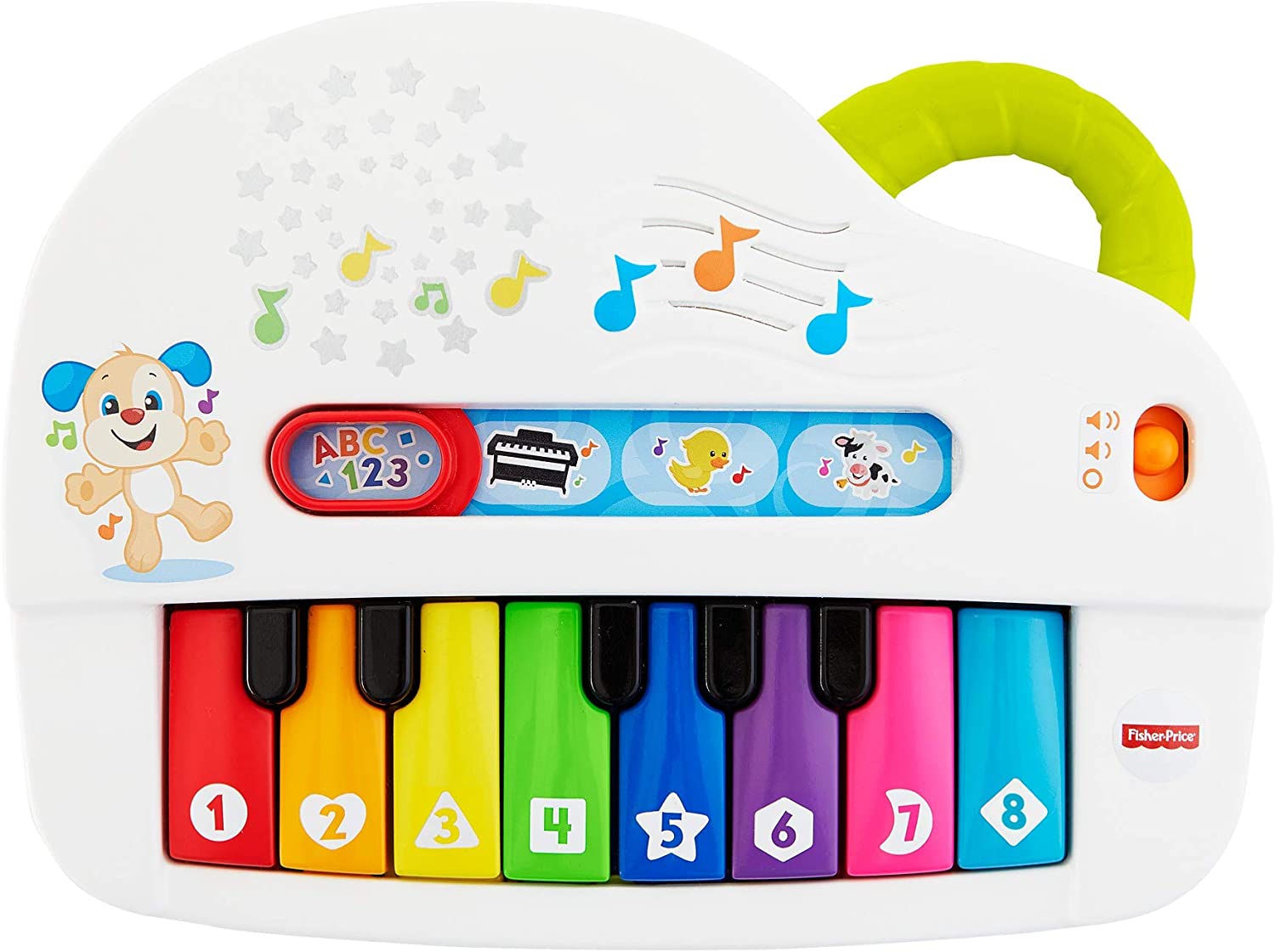 Fisher-Price GFK03 Piano Fun for Children from 6 Months, italian version