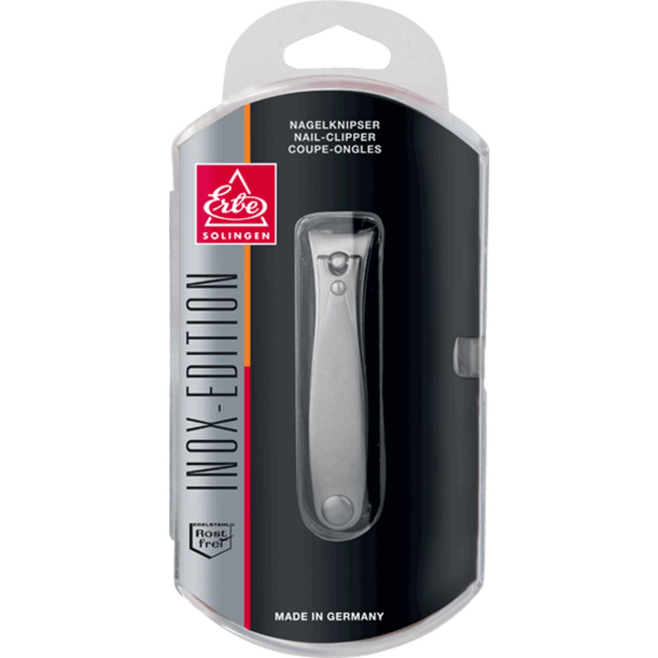 Erbe, Nagelknipser rostfrei 6 cm