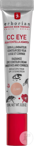 Erborian CC Eye Eye Contour Cream With Centella Asiatica SPF20 Clair Tube 10ml