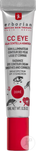 Erborian CC Eye Eye Contour Cream With Centella Asiatica SPF20 Doré Tube 10ml