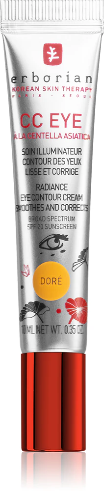 Erborian CC Eye tinting cream for the eye area with smoothing effect SPF 20