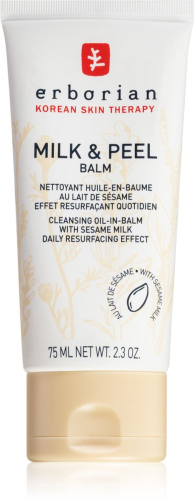 Erborian Milk & Peel Balm for make-up removal and cleansing for clear and smooth skin