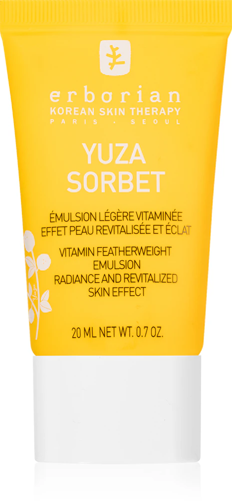 Erborian Yuza Sorbet light emulsion with protective effect against external influences